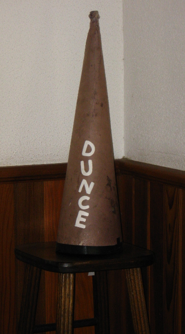 Wear your dunce cap for SAT Critical Reading