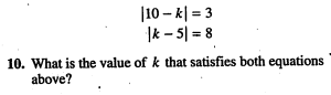 how to solve an SAT absolute value question