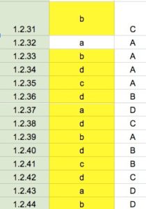 R T1 writing answers