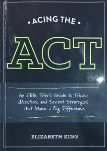 Acing the ACT book cover